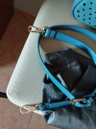 Bolso Tous Azul Perforado