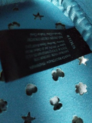 Bolso Tous Azul Perforado