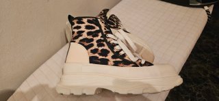 Botín Lola Casademunt Talla 40 Animal Print