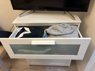 Cómoda Ikea Brimnes 3 Cajones Blanca