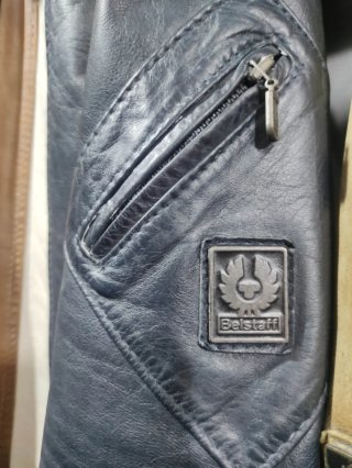 Chaqueta Belstaff cuero original "Ciclope X-Men"