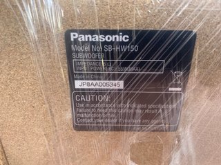 Altavoces Home Cinema Panasonic Negros