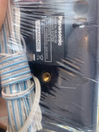 Altavoces Home Cinema Panasonic Negros