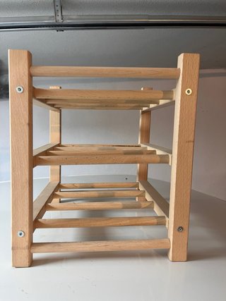 Botellero madera IKEA