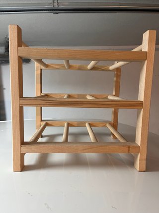 Botellero madera IKEA