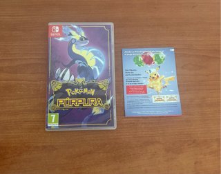 Pokemon Púrpura - Nintendo Switch