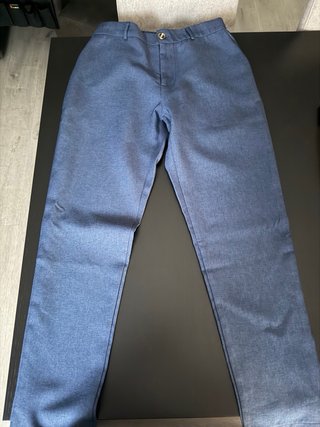 Traje azul hombre talla M