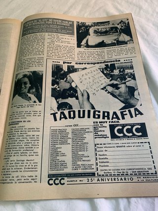 Revista Hola antigua años 1965
