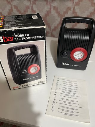 Compresor de aire 12V 15bar