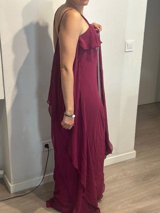 Vestido fiesta Pronovias Talla 40 Morado