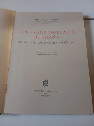 Los trajes populares de España. Pintores españoles