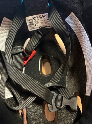 Casco bici infantil azul