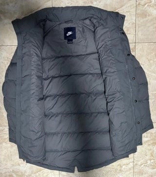 Abrigo FC Barcelona Nike Gris