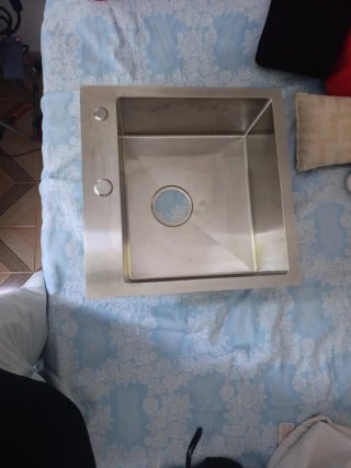 Fregadero Cocina MOCOERL Plata Metal