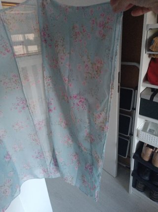Blusón transparente floral talla única