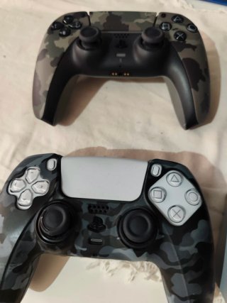 Consola PS5 Slim Blanca + 2 Mandos + 3 Juegos