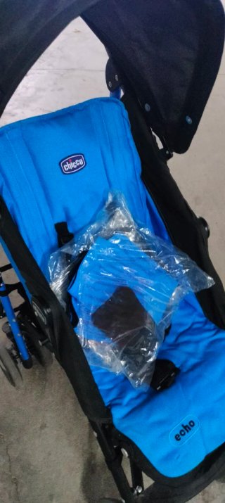 Silla de paseo Chicco Echo azul