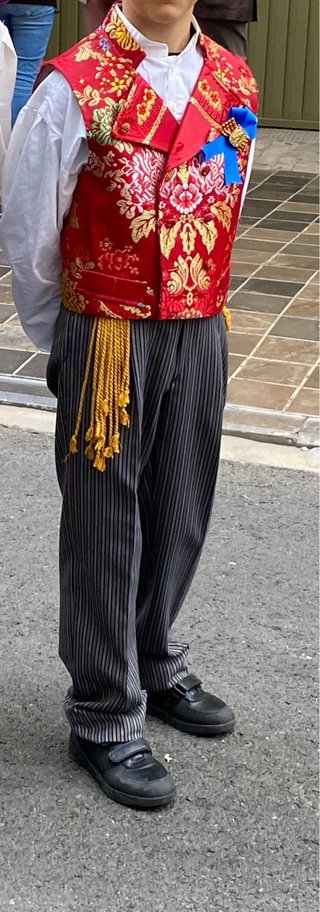 Traje Fallero Niño 7-9 Años