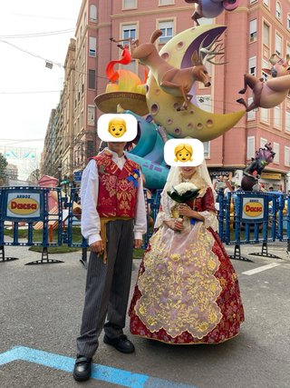 Traje Fallero Niño 7-9 Años