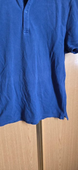 Polo Massimo Dutti Talla L Azul