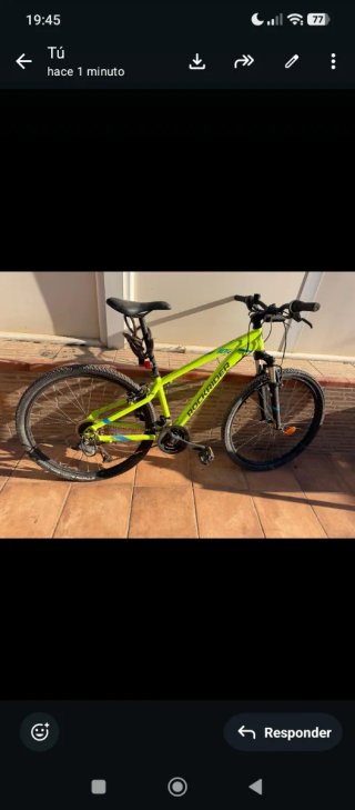 Bicicleta Rockrider 26. En perfecto estado.