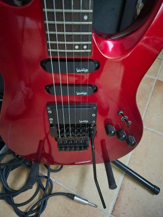 Guitarra Vantage 518t De los 80. Impecable