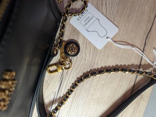 Borsetta Tracolla Guess Nera Oro Nuova