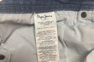 Pepe Jeans Bermudas Vaqueras Talla 33