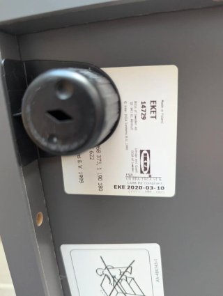 Estantería Eket Ikea Gris
