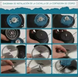 Desbrozadora Telescópica Plegable (2 Baterías)