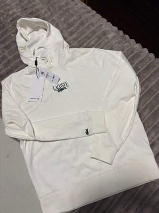 Sudadera Lacoste Blanca Talla 36