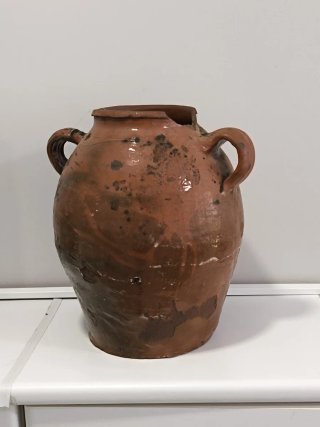 Tinaja cántaro grande de barro de Zamora