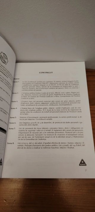Libro Temari i Qüestionari Transversals
