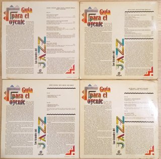 Lote 4 LPs Jazz: Grandes del Jazz.
