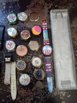 Lotto Swatch funzionanti e non
