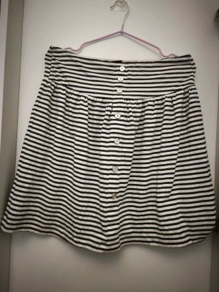 Falda de rayas Talla M