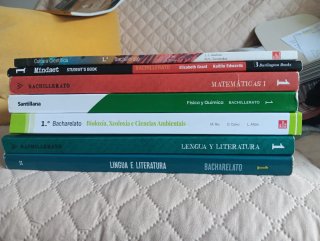 Pack de 7 libros de 1 bachillerato