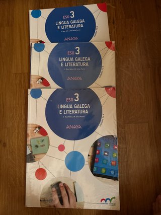 Pack libros lingua galega e literatura 3° ESO