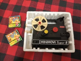 Proyector Super 8 Bianchi MINIMOVI