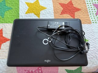 Portátil Fujitsu Negro/Plateado