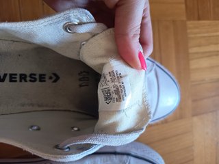 Converse Blancas Talla 50