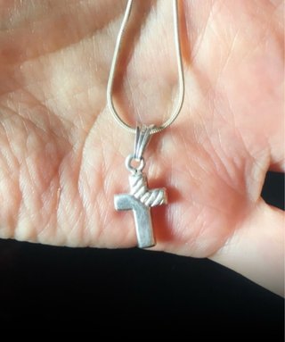 Colgante Cruz Plata