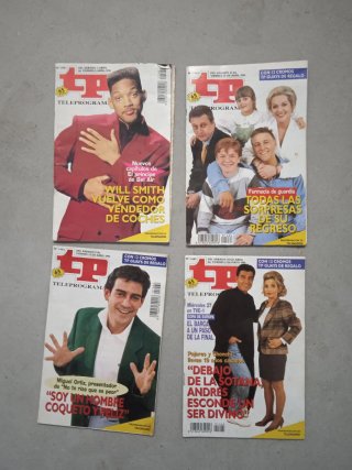Lote revistas TP teleprograma