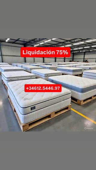 CANAPÉ COLCHONES OFFERTA