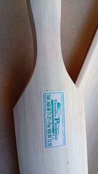 Palines de madera curvadas (4 unidades)