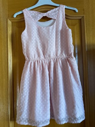 Vestido rosa niña talla 9/10