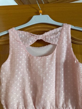 Vestido rosa niña talla 9/10