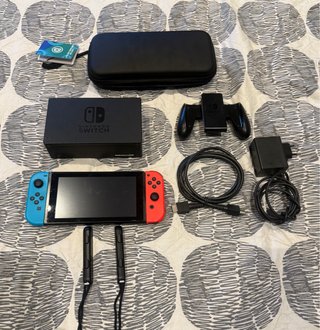 Nintendo Switch V2 COMPLETA TODO ORIGINAL!!!
