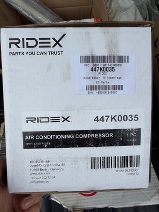 Compresor AC RIDEX