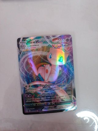 6 Cartas Pokémon VMAX V Sylveon Lapras Mew Arceus